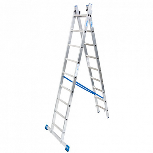 Лестница двухсекционная алюминиевая Krause Stabilo 123213 2х9